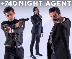 800 Night Agent Image References – Vol 10