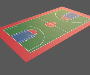 PBR Basketball Court Floor