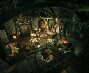 Medieval Cabin Interior - Environmet UE Pack