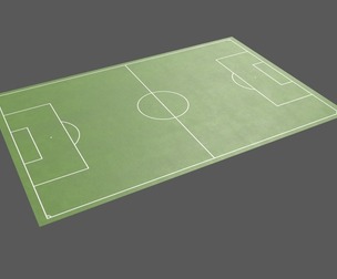PBR Soccer and Football Pitch