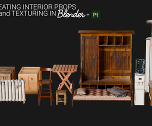 Creating Interior Props in Blender for Beginners