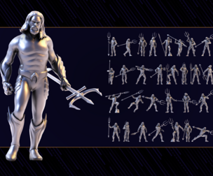 Aquaman 30 figure Set 01