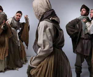 Rustic Winter Villagers- Reference Photo Pack For Artists- 434 JPEGs noAI