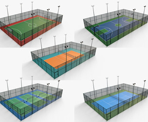 PBR Outdoor Multi Modular Sports Game Court