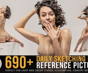 690+ Daily Sketching Reference Pictures