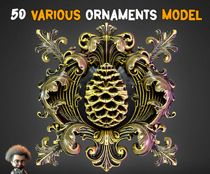 50 Various Ornamental Brush - Vol 53