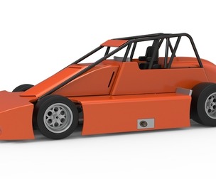 Experimental Pavement Silver Crown Car Scale 1:25