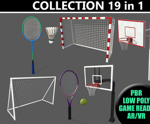 PBR Sports Goal Post and Net - Collection