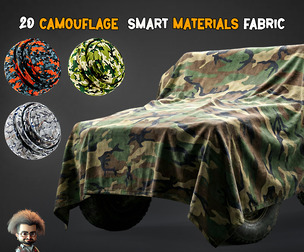 20 Camouflage Fabric Smart Material - Vol 30