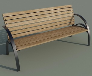 City bench new