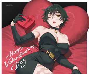Maki Zenin _ Valentine's day + EXTRA