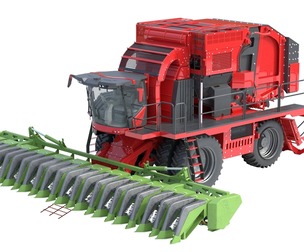 Cotton Picker Harvester