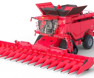 Grain Combine Harvester