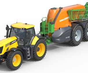JCB Fastrac Tractor and Trailed Filed Sprayer