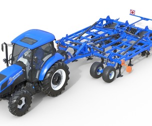Tractor Mounted Star Wheel Cultivator
