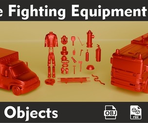 Fire Fighting Equipment Kit – 25 Modular Assets