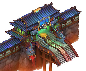 Cartoon hell - Yan Luo Dian
