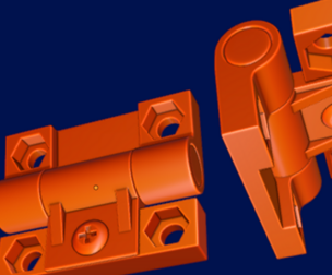 Torque Hinge stl