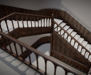 Wooden Staircase - Modular Asset Extended