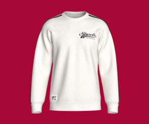 Men Printed Raglan Sweatshirt With Patch - Streets | Marvelous / Clo3d / obj / fbx