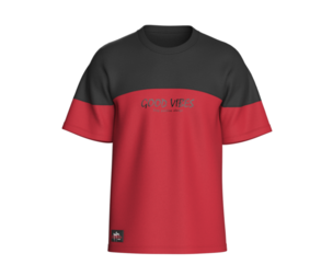 Men Printed Tshirt With Patch - GOOD VIBES | Marvelous / Clo3d / obj / fbx
