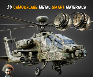 20 Camouflage Metal Smart Materials - Vol 32