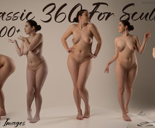 Classic 360 Sculpting Poses – Starter Pack (900+ Reference Images)