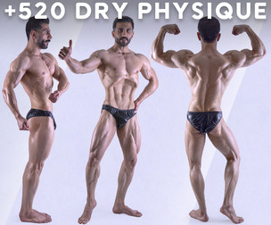 +520 Dry Physique Image References - Vol 51