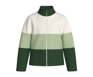 Kids 3 Ton Sherpa Jacket | Marvelous / Clo3d / obj / fbx