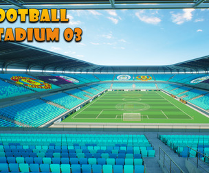 Soccer Stadium 03 -  Environment UE Pack