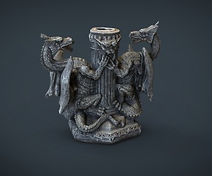 Dragons Candle