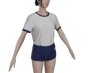 Style3D Japanese Bloomers