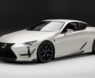 Lexus LC500 Wald