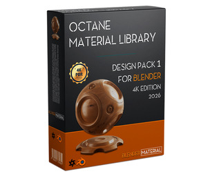 OCTANE MATERIAL PACK 1  FOR BLENDER