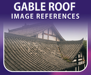 400 Gable Roof Image Reference Pack - Vol 01