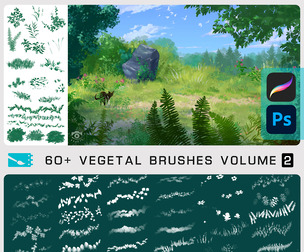 VEGETAL BRUSHES Vol.2
