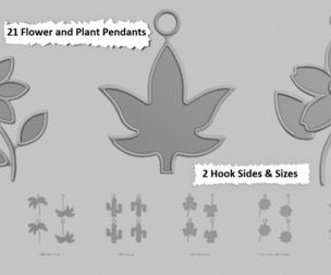 🌸 Flowers and Plants Pendants – Nature You Can Wear