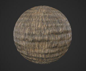 Straw Thatch Material