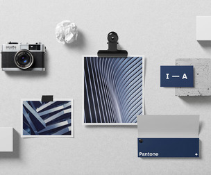 Architectural & Industrial Moodboard Mockup PSD - Brutalist Branding Scene