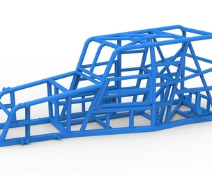 Frame of Dwarf car Scale 1:25
