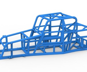 Frame of Dwarf car Version 2 Scale 1:25