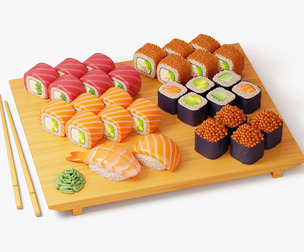 Assorted Sushi Collection