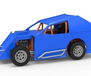 Mod Lite Race car Scale 1:25