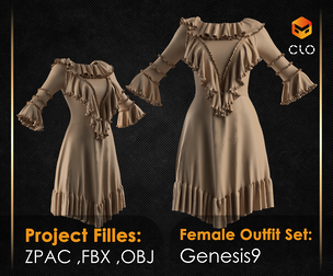 Victorian Servant Dress