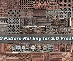 70 Patterns Ref Imgs for SD Freaks