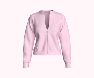 Women Casual Zip Front Jacket | Marvelous / Clo3d / obj / fbx