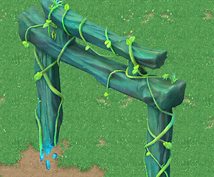 Cartoon sky city - false terrain six - flyover