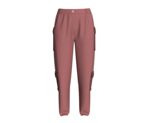 Ladies Pocket Detail Cargo Pant | Marvelous / Clo3d / obj / fbx