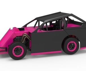 Mod Lite Race car Version 2 Scale 1:25