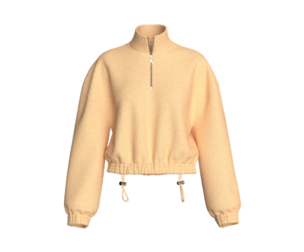 Girls Half Zip Sherpa Jacket | Marvelous / Clo3d / obj / fbx